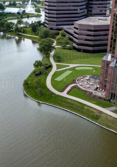 After 2-Surrounding View of Pond _ Fountain